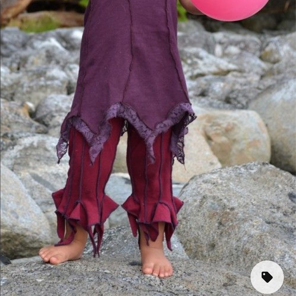 MahaDevi Design Kids Pixie Pants, Green M